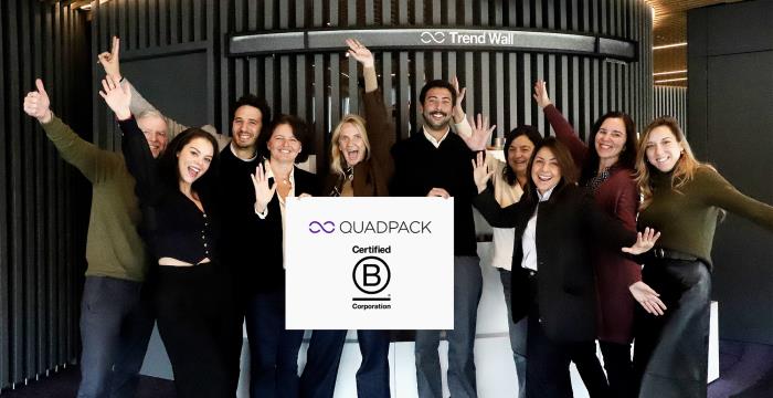 Quadpack renews B Corp certification with elevated score